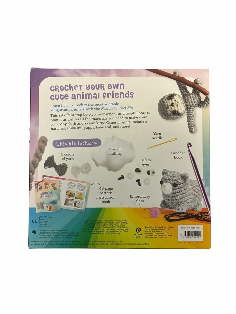 Chartwell Books kawaii crochet